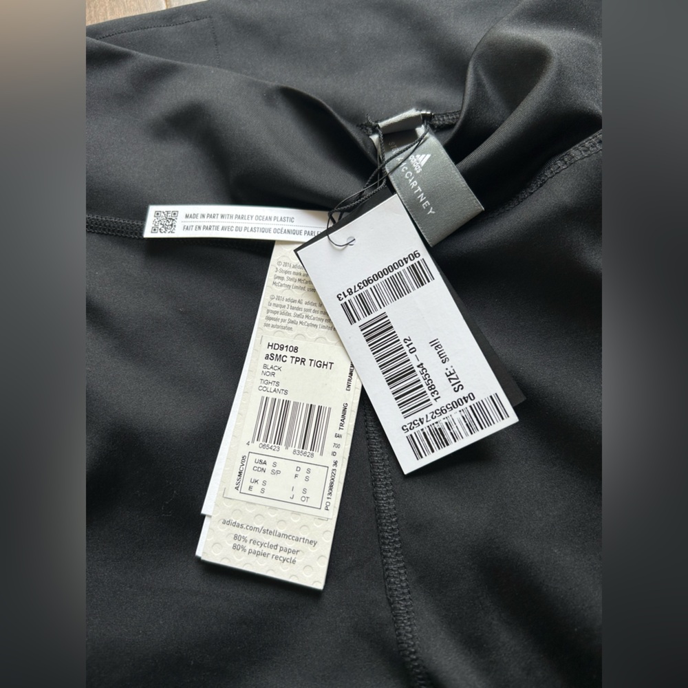 Adidas by Stella McCartney Black Leggings